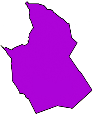 Mapa del municipio de Langue, Valle